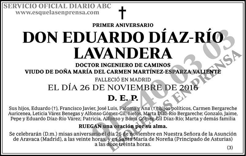 Eduardo Díaz-Río Lavandera